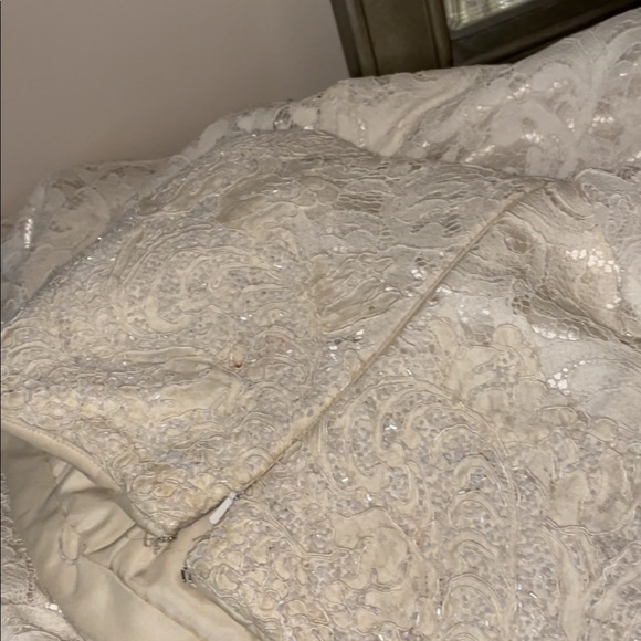 Absolutely gorgeous gown lace satin bought $9000 - Picture 5 of 10